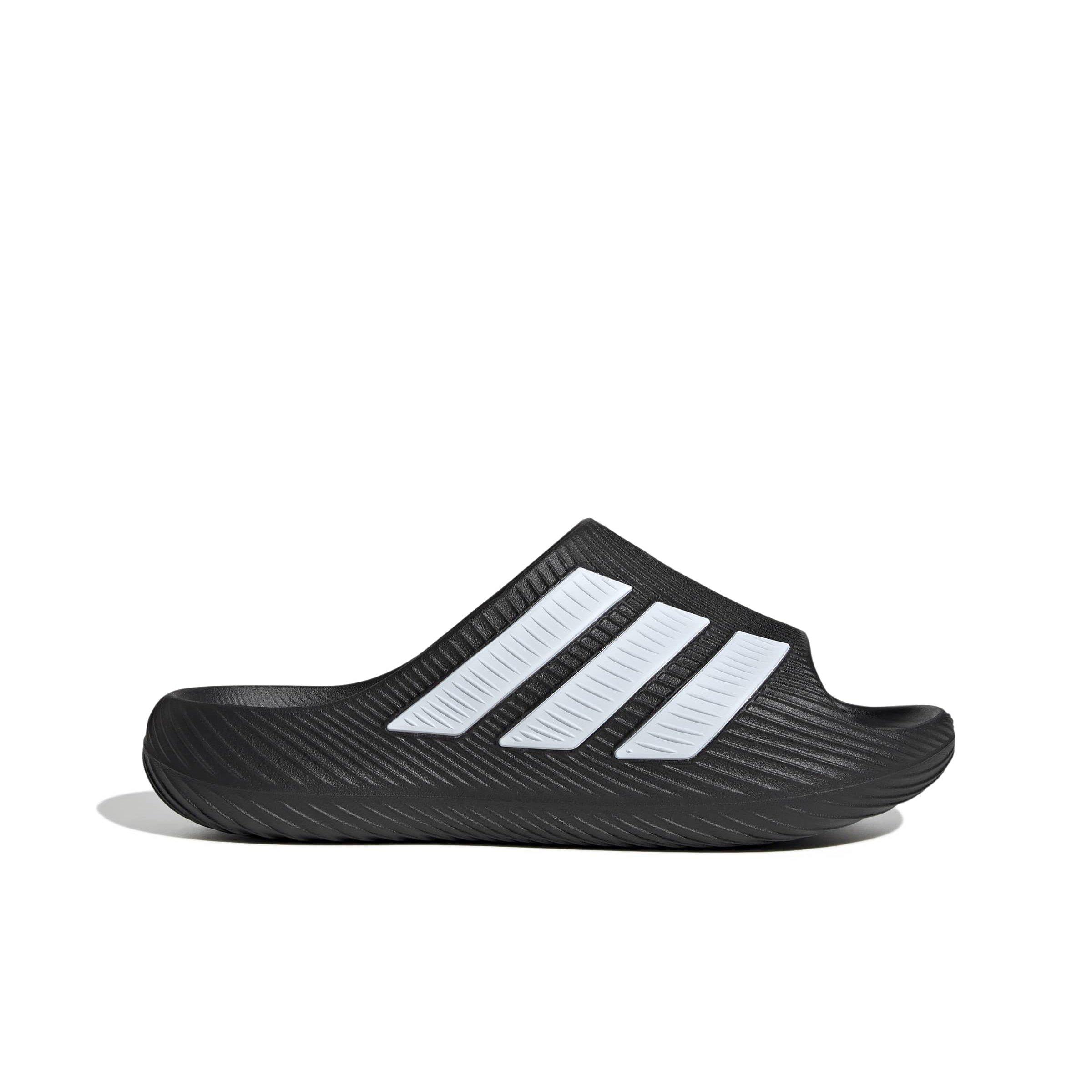 adidas Purechill "Core Black/Ftwr White/Core Black" Men's Slide - BLACK/WHITE/BLACK